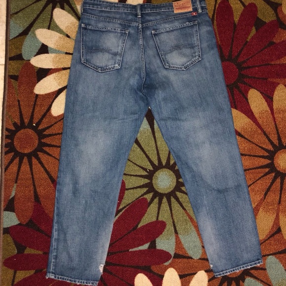NWT LUCKY BRAND Distressed, Rips, SIENNA Slim Boyfriend jeans SIZE - Picture 5 of 8